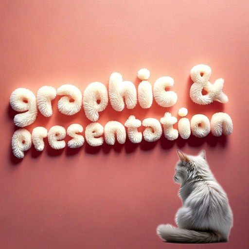 graphic and presentation design 3d letters