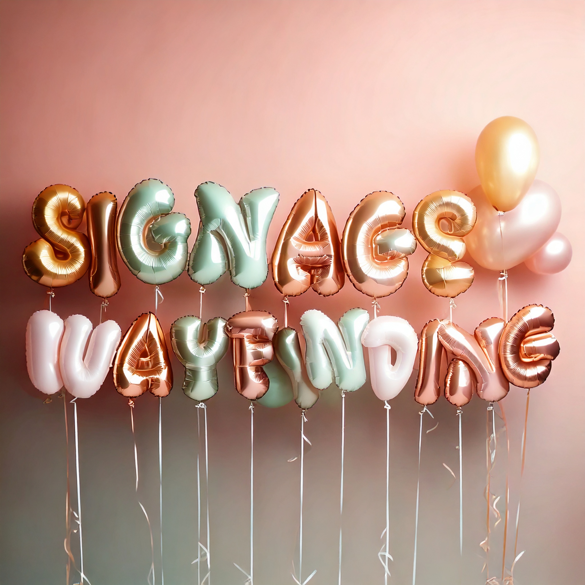 signage and wayfindiing 3d letters