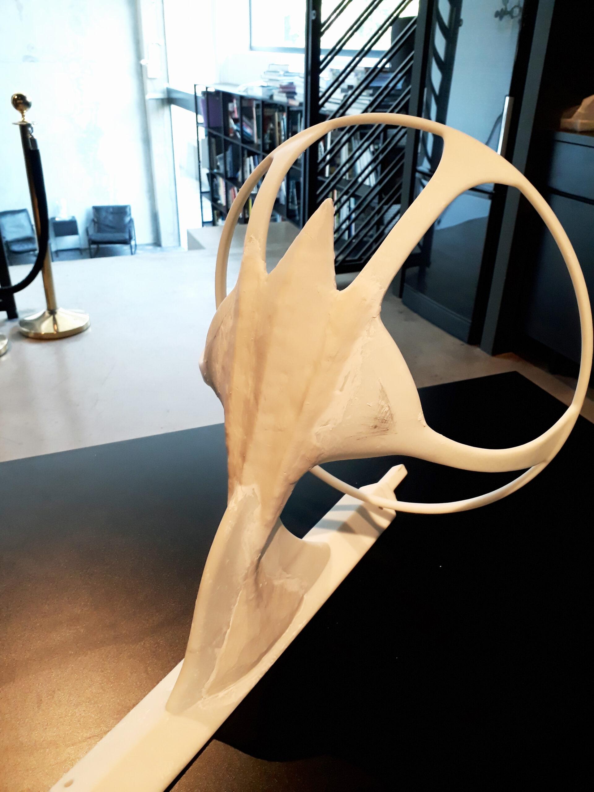 Sconce 3d print and clay rectifications